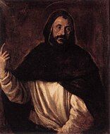 Saint Dominic by Titian, c. 1565