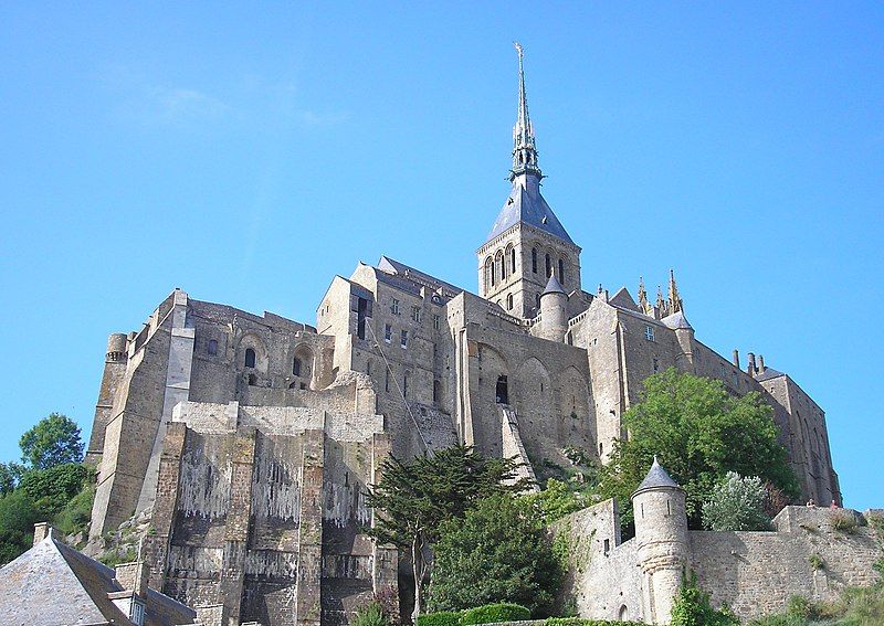 File:FranceNormandieLeMontSaintMichelAbbaye.jpg