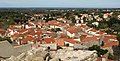 The village seen from the castle