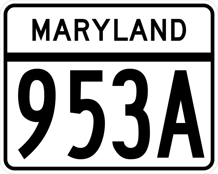 File:MD Route 953A.svg