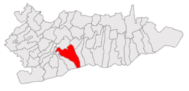 Location in Călărași County