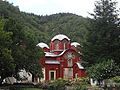 Patriarchate of Peja painted in red