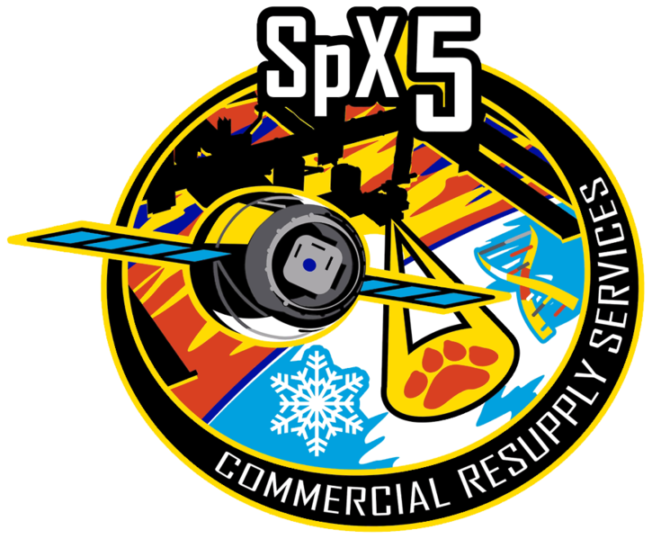 File:SpaceX CRS-5 Patch.png