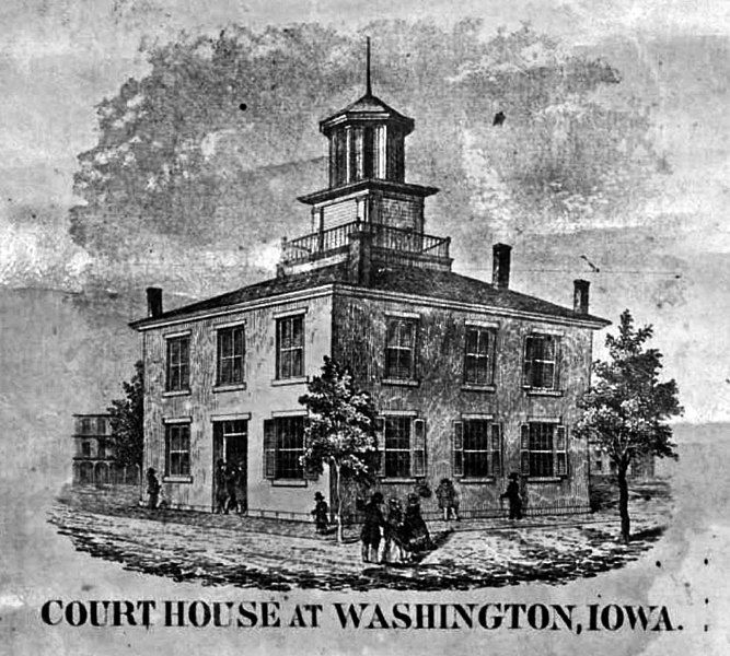 File:Washington Iowa Courthouse1858.jpg