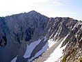 Northwest face above the cirque