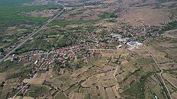 Air view of the village