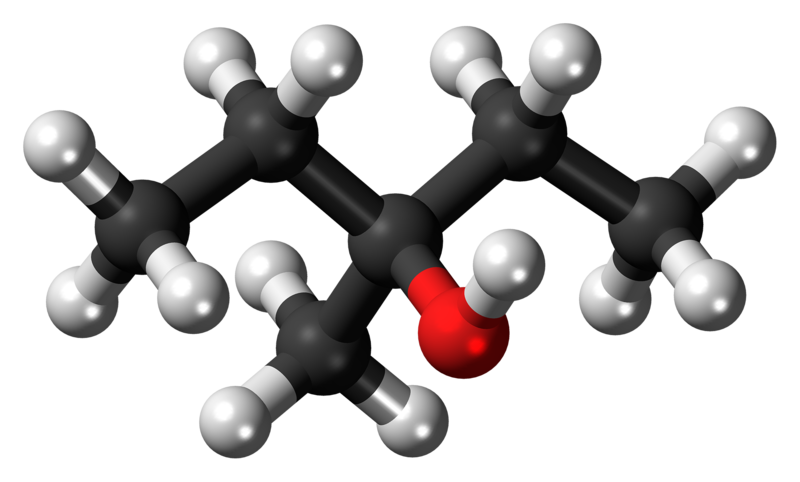 File:3-Methyl-3-pentanol molecule ball.png