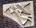 Archangel Gabriel Clipsham stone St Gabriel's RC Church, Walsall