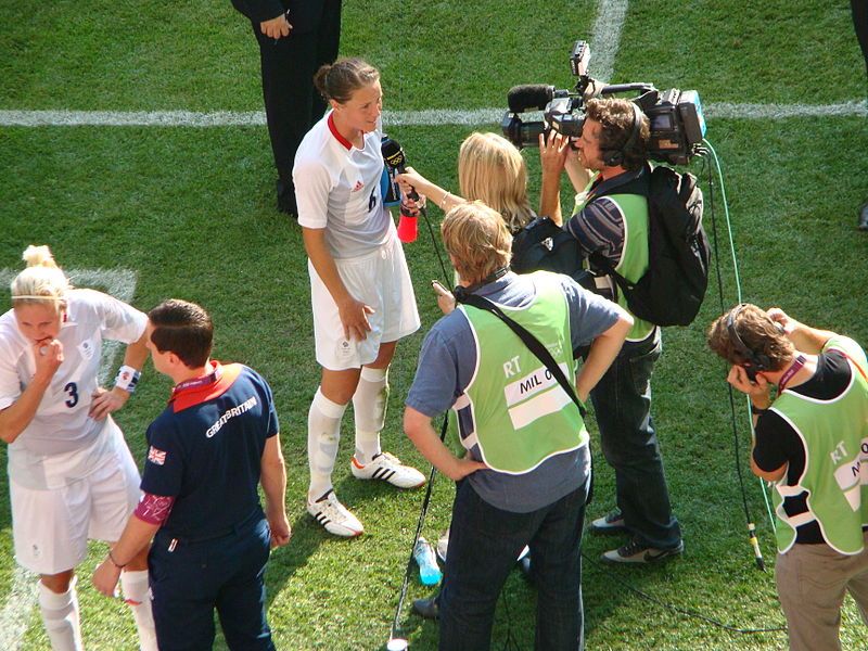 File:Casey Stoney interviewed.jpg