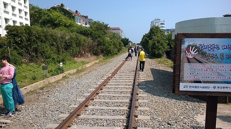 File:Haeundae Rail Tracks.jpg