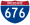 I-676 marker