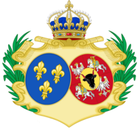 Coat of Arms of Maria Leszczyńska as Queen of France