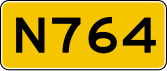 Provincial highway 764 shield}}