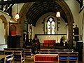 Interior of St Peter's Church after re-ordering of the nave