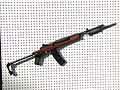 #3 Ruger Mini-14/F30GB with stock open & M7 bayonet attached