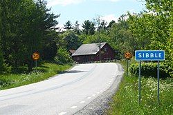 Sibble road sign