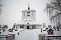 Ullensaker Church is a large church at Kløfta, often referred to as "Romeriksdomen" or Romerike "Cathedral"