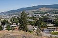 View of Vernon BC facing NE.