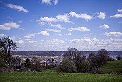 View from the heights of Herstal