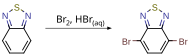 File:Bromination of benzothiadiazole.svg