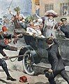 Image 22The assassination of Archduke Franz Ferdinand of Austria and Sophie, Duchess of Hohenberg by Gavrilo Princip in Sarajevo, 28 June 1914 (from Bosnia and Herzegovina)