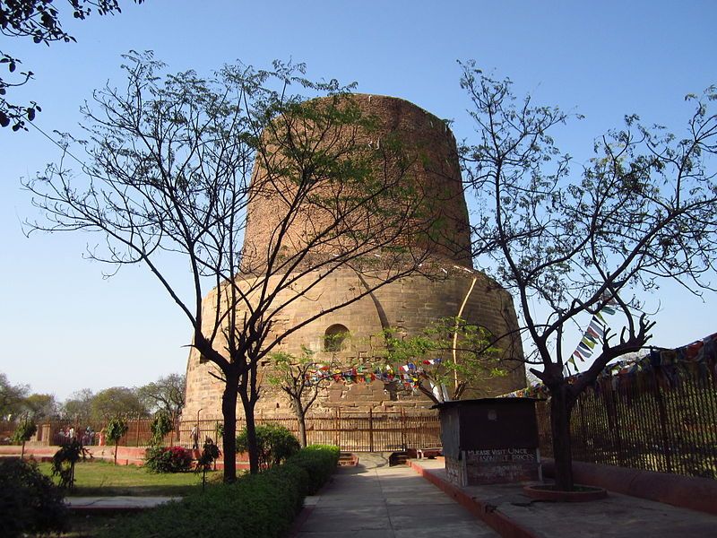 File:Dhamekh Stupa, Sarnath.JPG