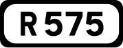 R575 road shield}}