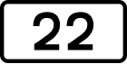 Route 22 shield}}