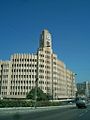 Blue sky over Karachi