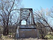 Front view of the Granite Creek Bridge