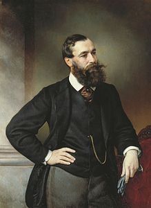 Portrait of Boris Chicherin (circa 1869)