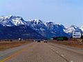 Trans-Canada Highway in Banff National Park