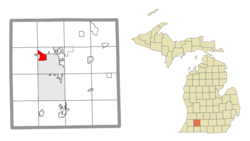 Location within Kalamazoo County