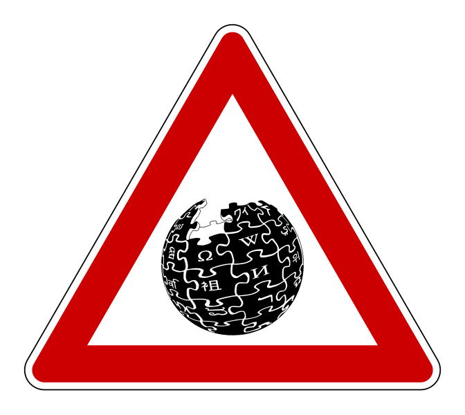 File:Wikipedia-Sign.svg