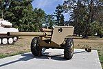 3-inch anti-tank gun M5 at Fort Lewis, Washington, USA.