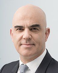 Federal councillor Alain Berset from Fribourg (Retiring)