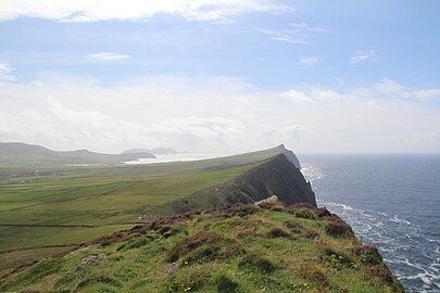 View towards Spain from An Triúr Deirféar.