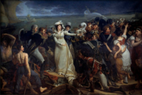 Antoine-Jean Gros, The Embarkation of the Duchess of Angoulême at Pauillac, 1818