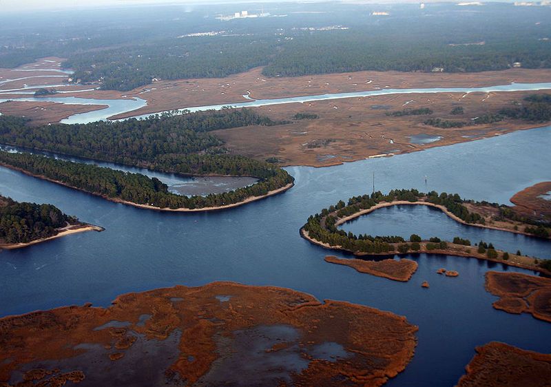 File:Brunswick-Nuclear-Plant-Discharge-Canal.jpg