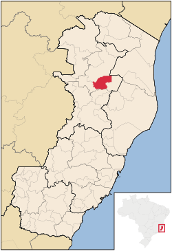 Location of São Gabriel da Palha