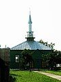 Tatar mosque in the town Iwye, Belarus