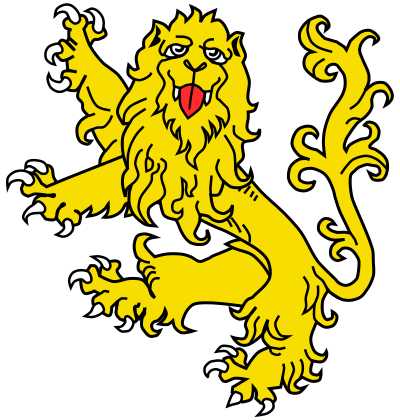 File:Lion Rampant Guardant.svg