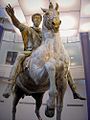 Original statue of Marcus Aurelius in the Capitoline Museums