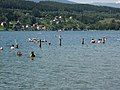 People swimming in the Millstätter See