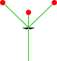 Simple dichasium