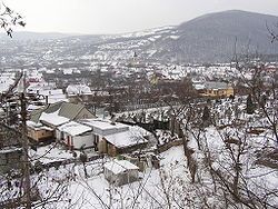 Overall view of Ťahanovce (February 2006)