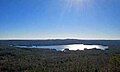 Bow Lake as seen from Parker Mountain in Strafford