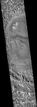 Jarry-Desloges Crater, as seen by CTX camera (on Mars Reconnaissance Orbiter)