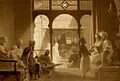 Image 9A coffeehouse in Cairo, 18th century (from Coffeehouse)