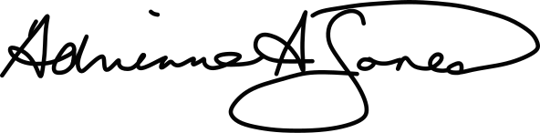 File:Adrienne Jones signature.svg